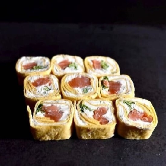 Тортилья с лососем