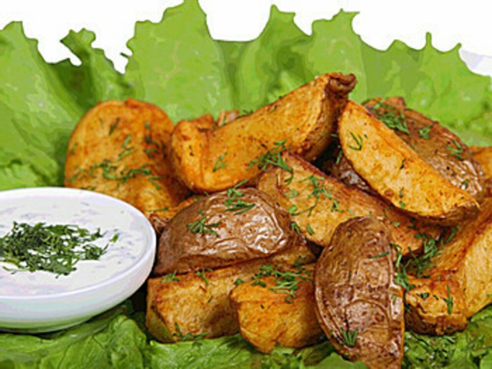 Картофель по-деревенски