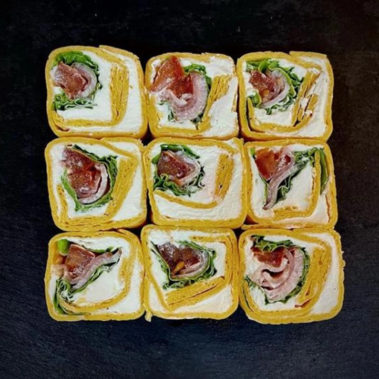 Тортилья с беконом