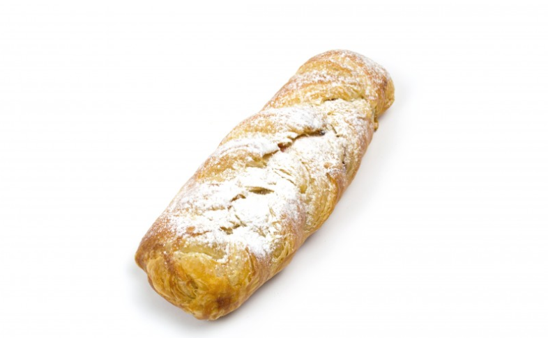 Слойка с абрикосом и творогом