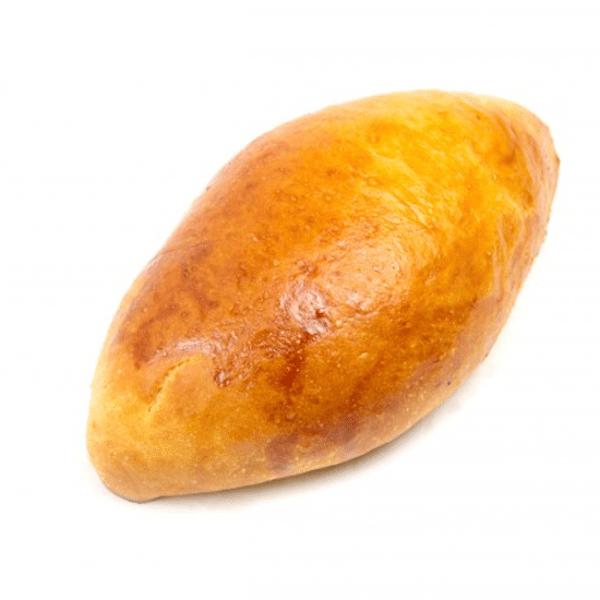 Пирожок печеный с капустой