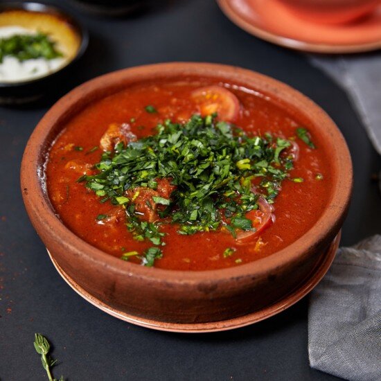 Чашушули с телятиной