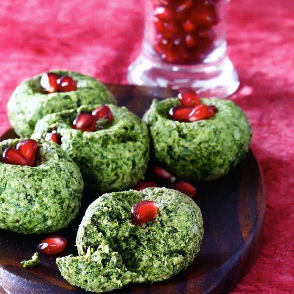 Пхали со шпинатом