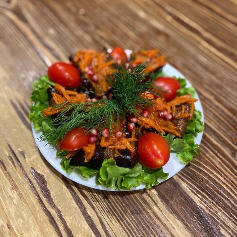 Баклажаны с овощами