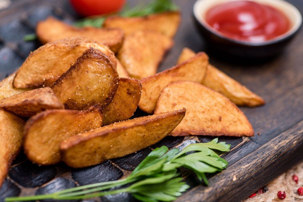 Картофель по деревенски