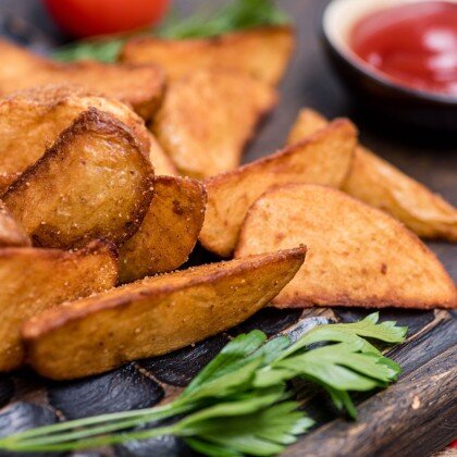 Картофель по деревенски