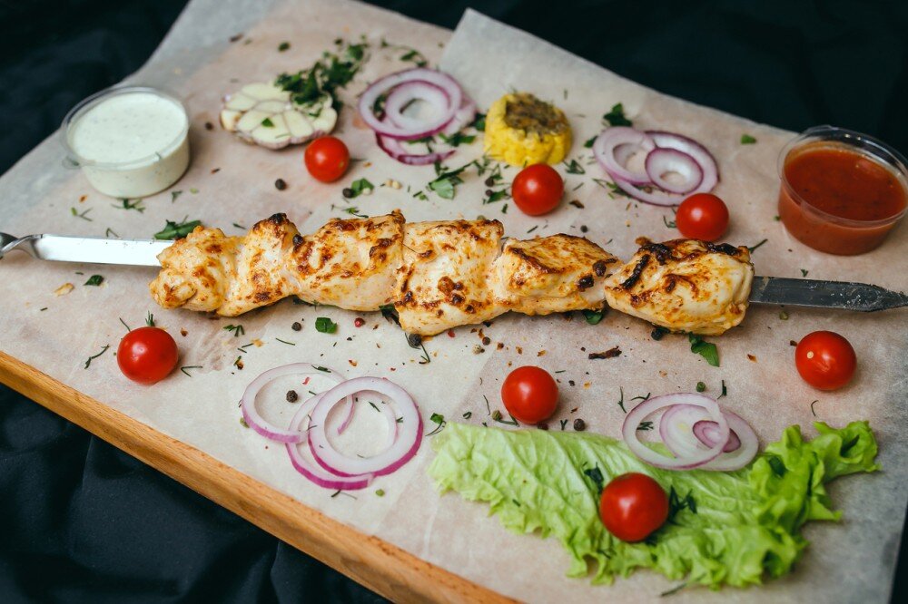 Куриный шашлык