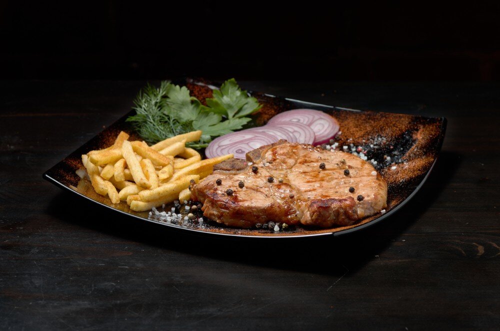 Антрекот свиной