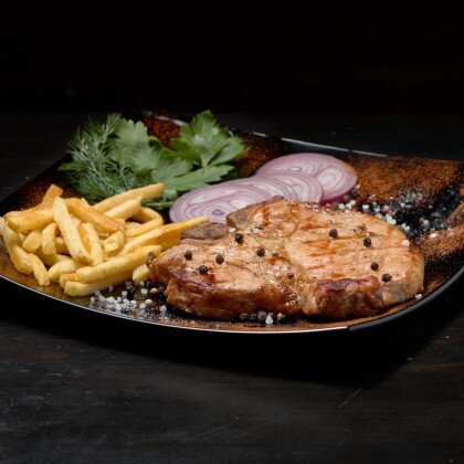 Антрекот свиной