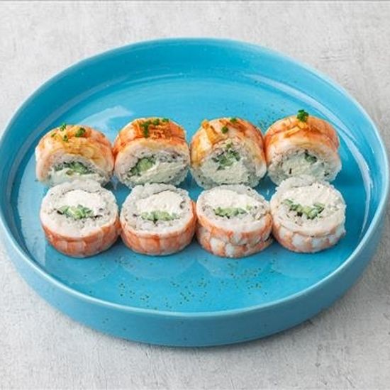 Филадельфия с тигровой креветкой