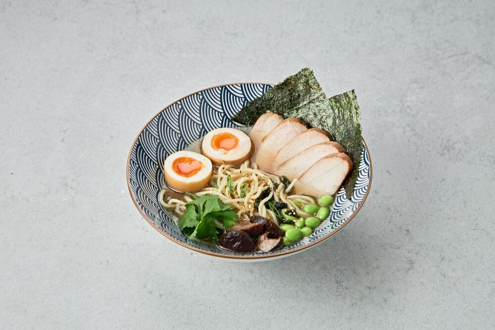 Рамен с курицей