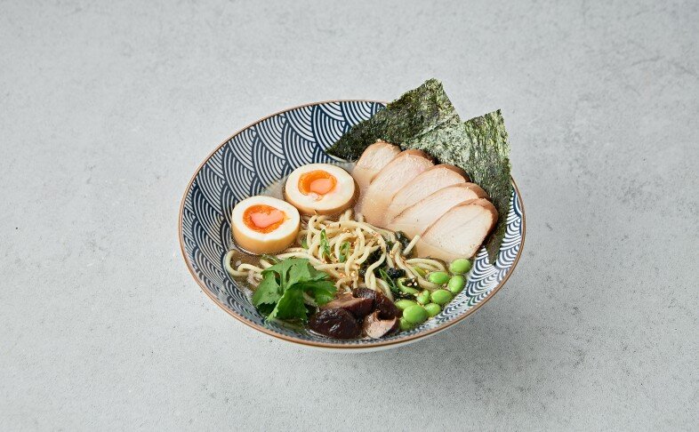 Рамен с курицей