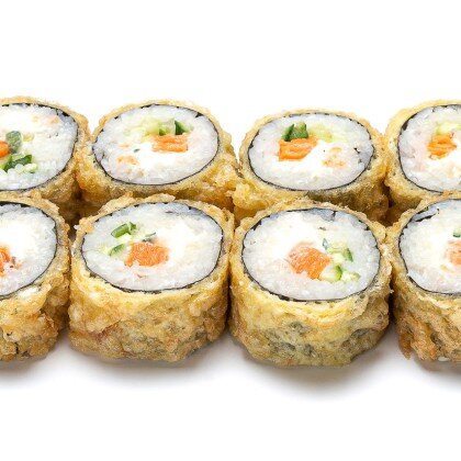 Темпура ролл с лососем