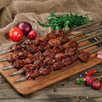 1 кг   Свиной мякоти