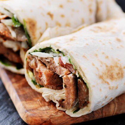 Шаурма со свининой