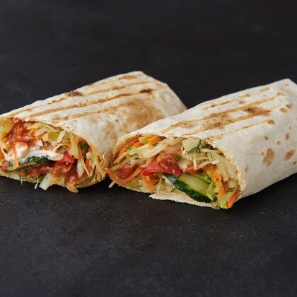 Овощная шаурма