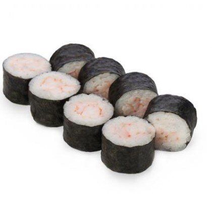 Классический ролл с креветкой