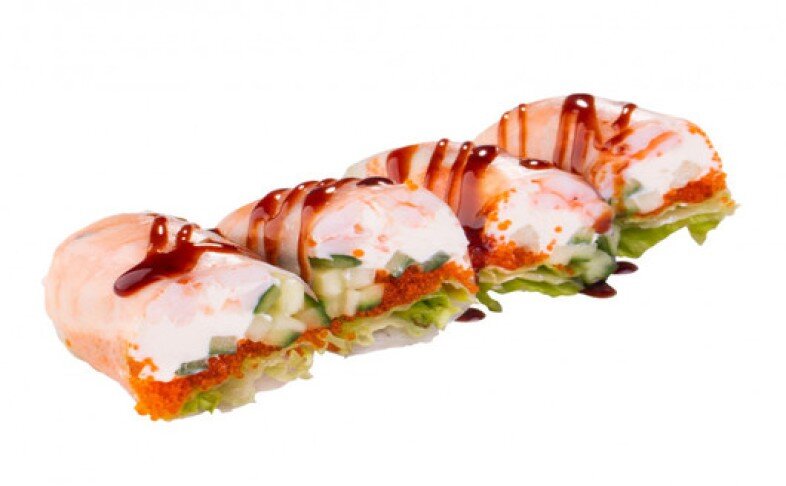 СПРИНГ РОЛЛ С КРЕВЕТКОЙ