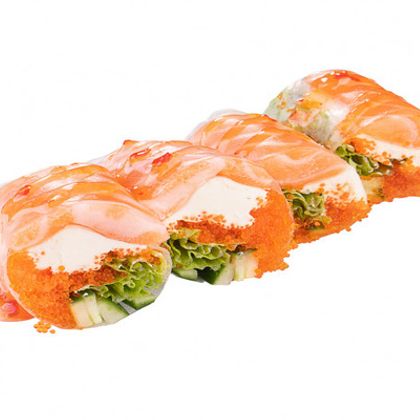 СПРИНГ РОЛЛ С ЛОСОСЕМ