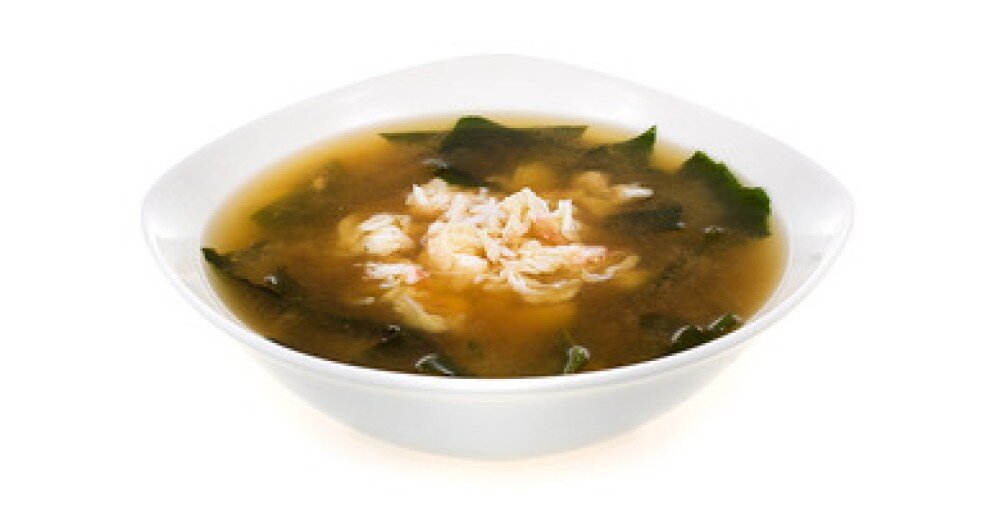 Мисо суп с крабом