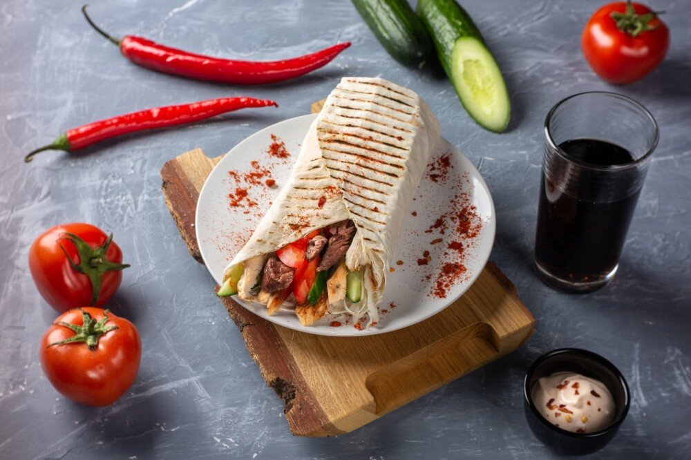 Шаурма Микс кур+св