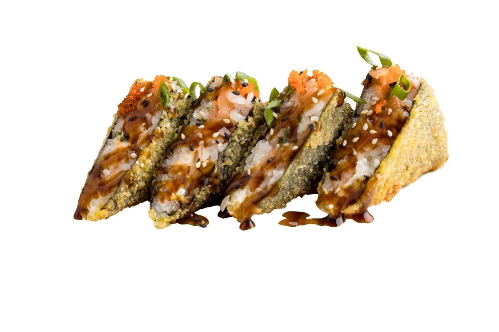 Сэндвич ролл с лососем