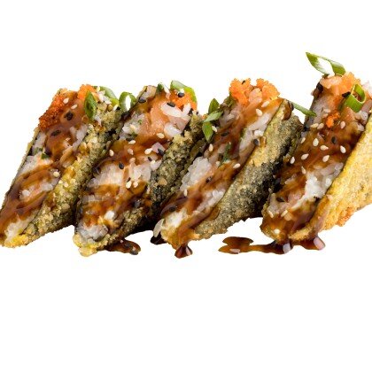 Сэндвич ролл с лососем