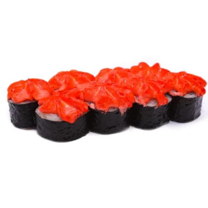 Запеченный с мидиями