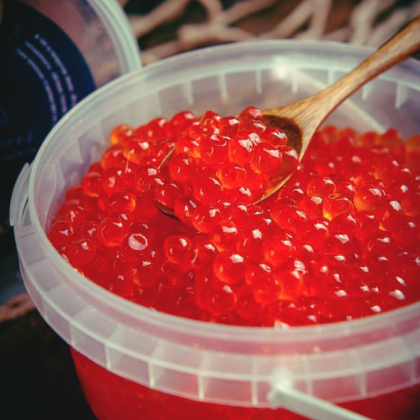 Икра кеты, Камчатка