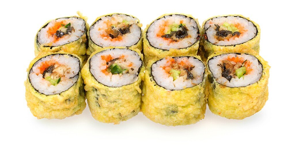 Темпура ролл с угрём