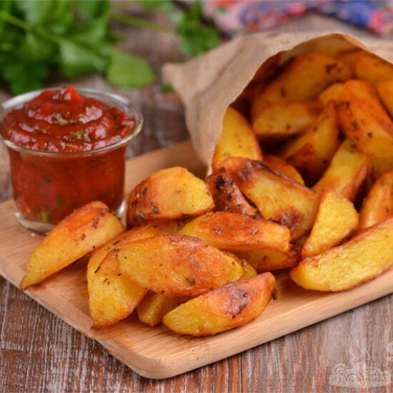 Картофель по-деревенски