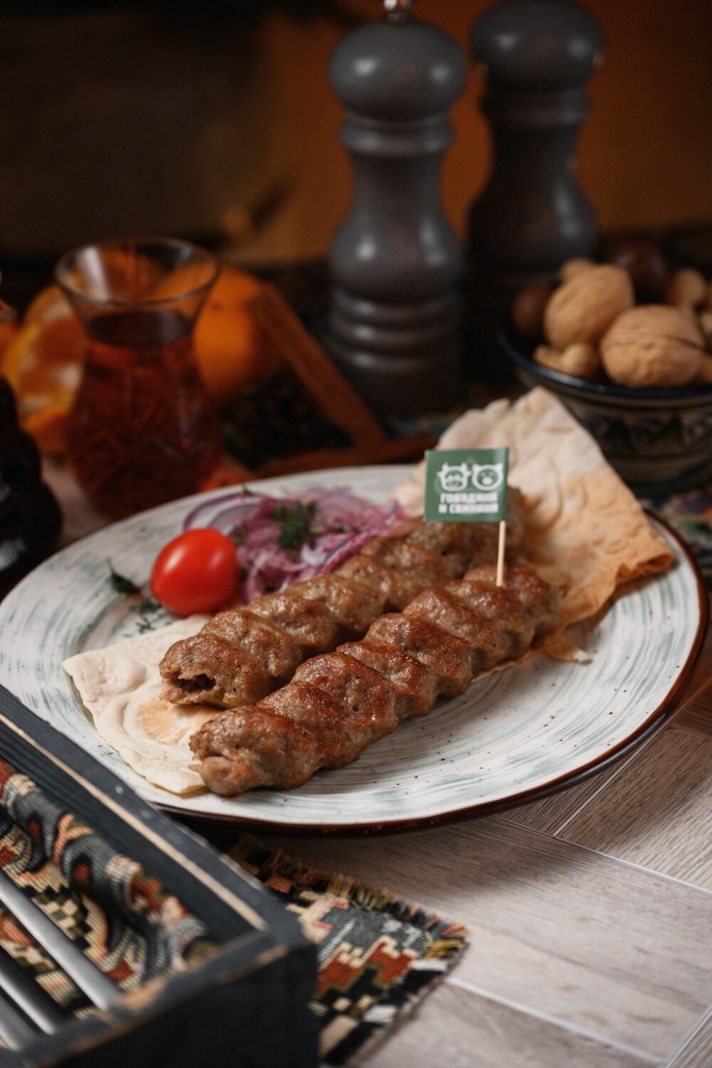 Кебаб из свинины/ говядины