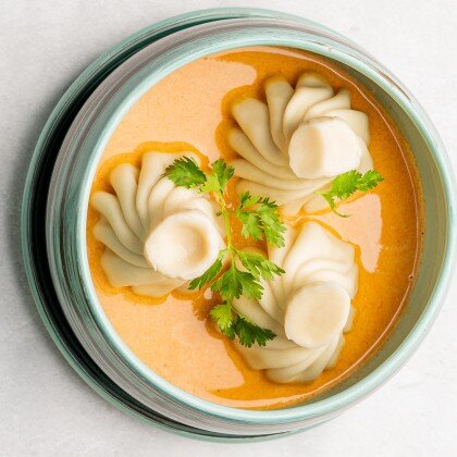 Хинкали с морепродуктами