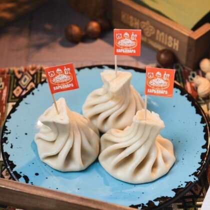 Хинкали Карбонара