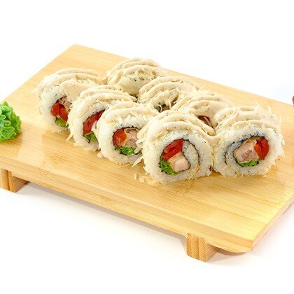 Цезарь с курицей ролл