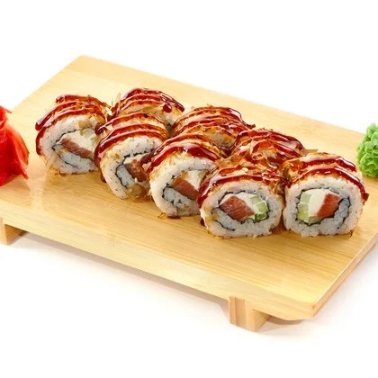 Бонито с лососем ролл