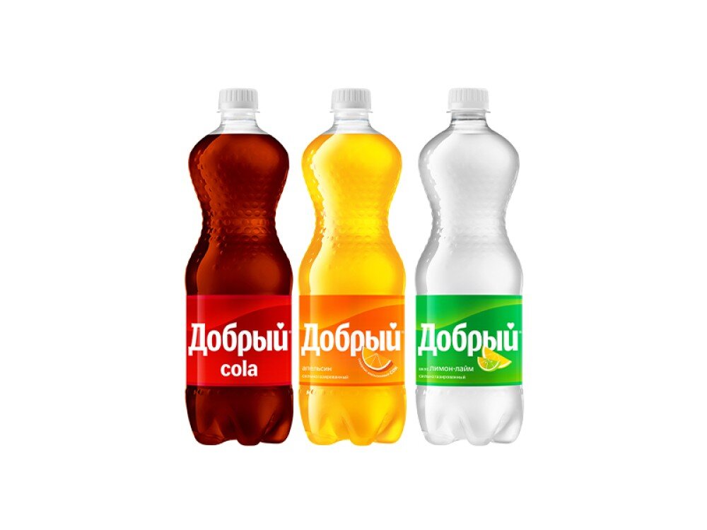 Напиток Добрый газированный 1 л.