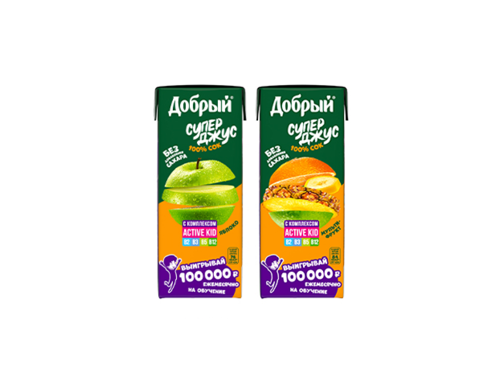 Добрый сок 0,2 л.