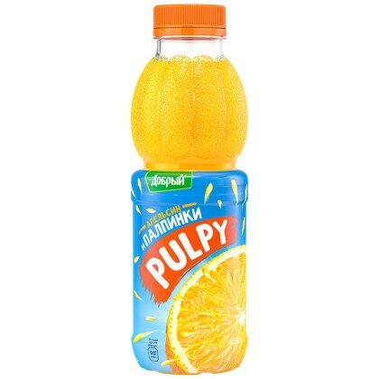 Добрый Pulpy апельсин  0,45 л.