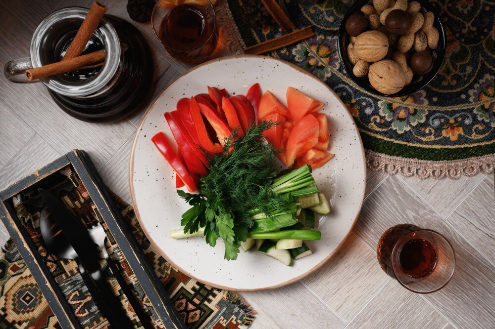 Свежие овощи