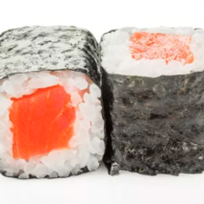 Ролл с лососем