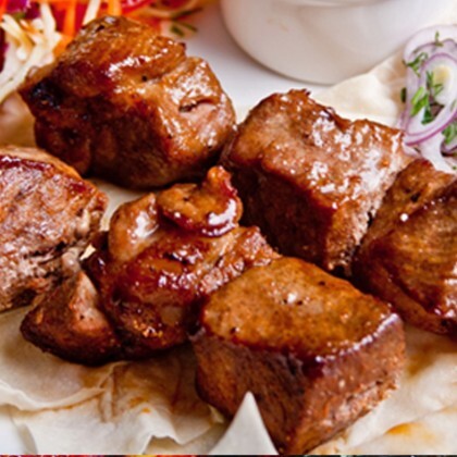 Шашлык из свинины