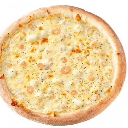 ПИЦЦА КРЕВЕТКИ В СЛИВКАХ