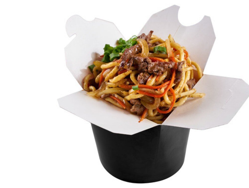 ЛАПША WOK "ПЕРЕЧНАЯ ГОВЯДИНА"
