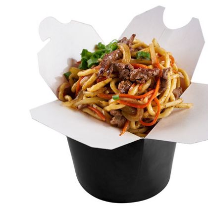 ЛАПША WOK "ПЕРЕЧНАЯ ГОВЯДИНА"