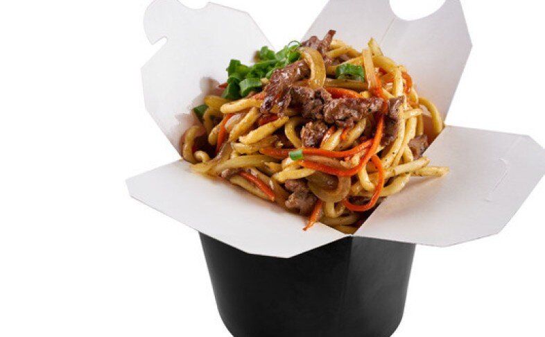 ЛАПША WOK "ПЕРЕЧНАЯ ГОВЯДИНА"