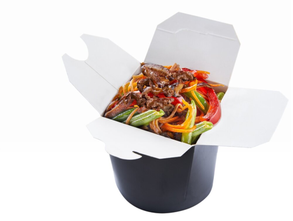 СОБА WOK "ПЕРЕЧНАЯ ГОВЯДИНА"