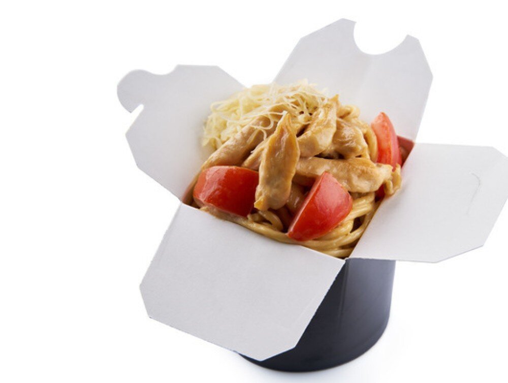 ЛАПША WOK "СЫРНЫЙ ЦЫПЛЕНОК "