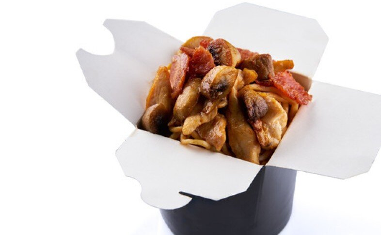 ЛАПША WOK "ЧИКЕН БАРБЕКЮ"