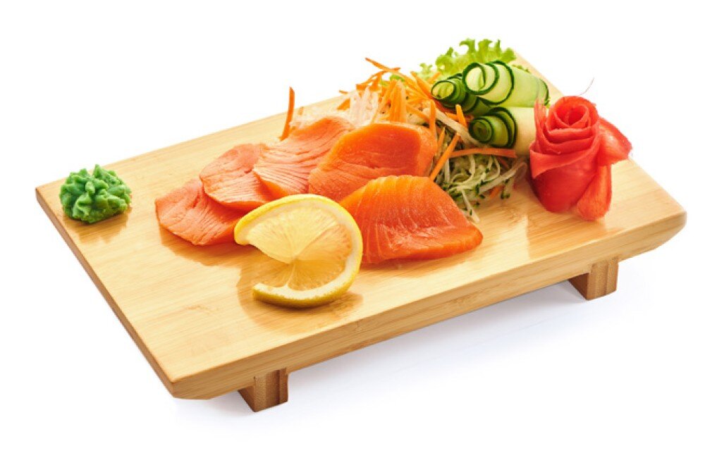 Лосось сашими